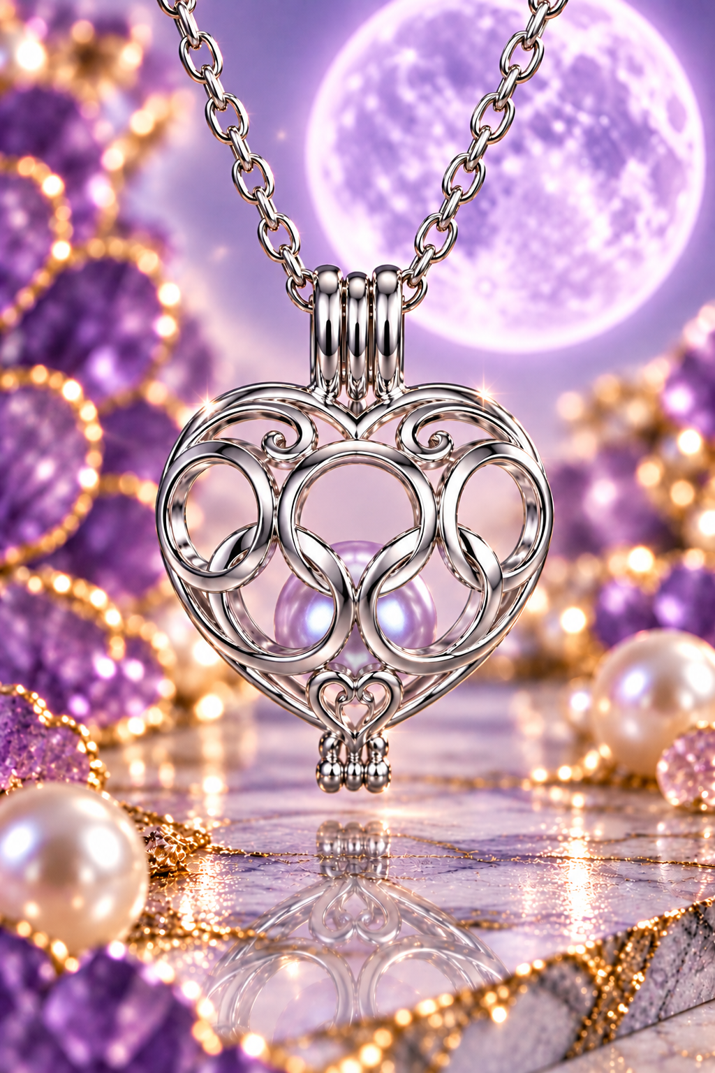 Heart Cage Pendant