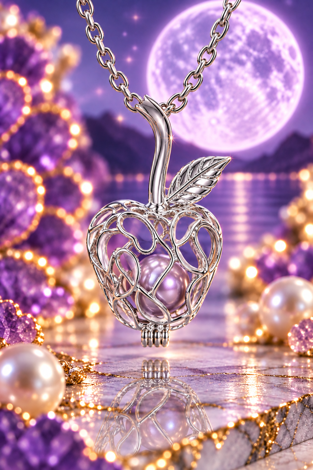 Apple Cage Pendant
