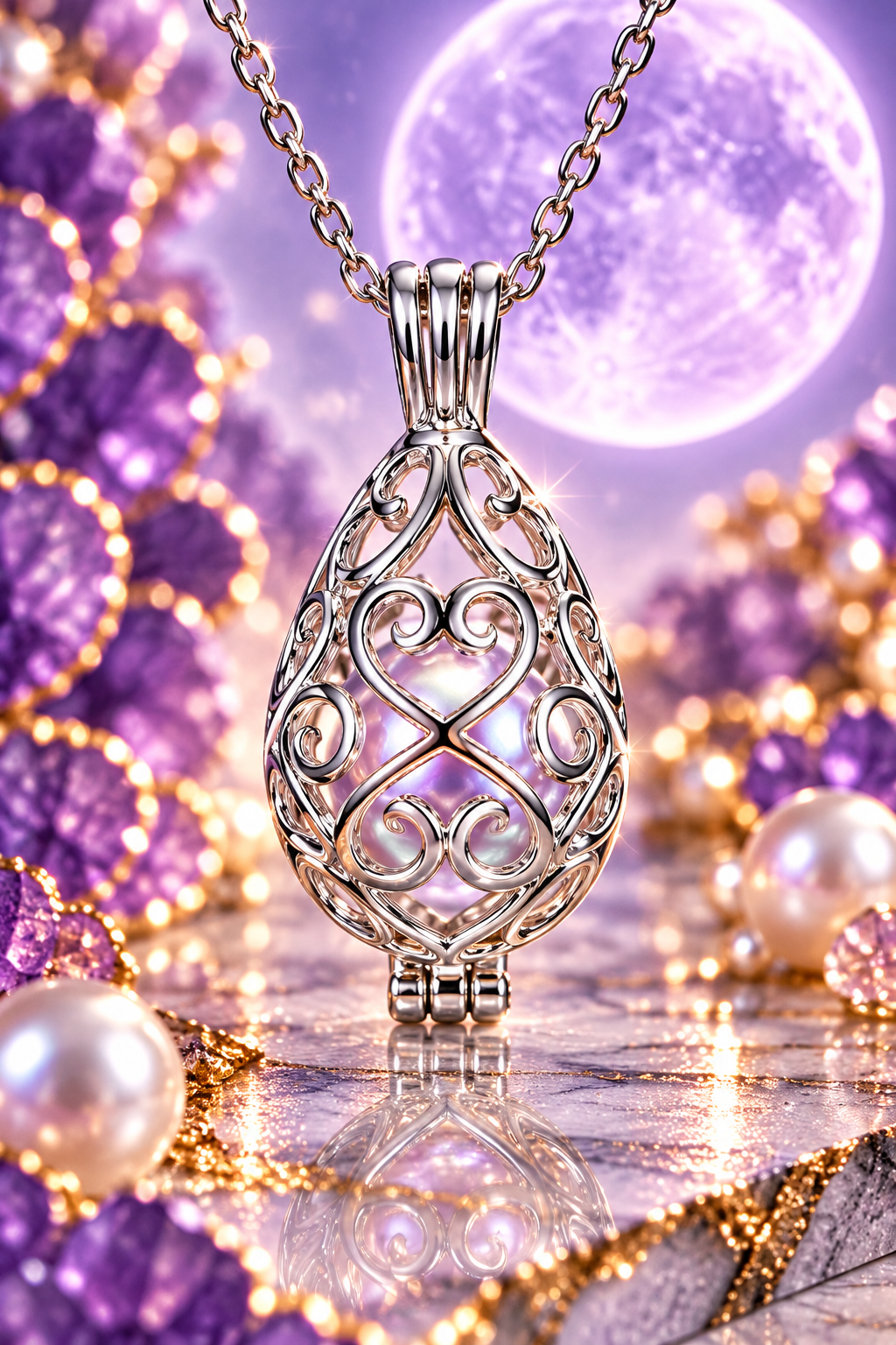 Heart Teardrop Pendant